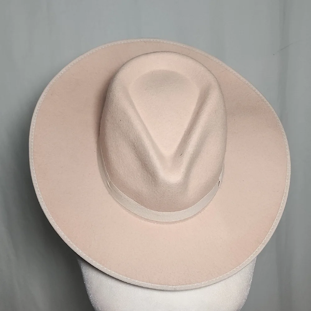 Chic Beige Women's Fedora Hat